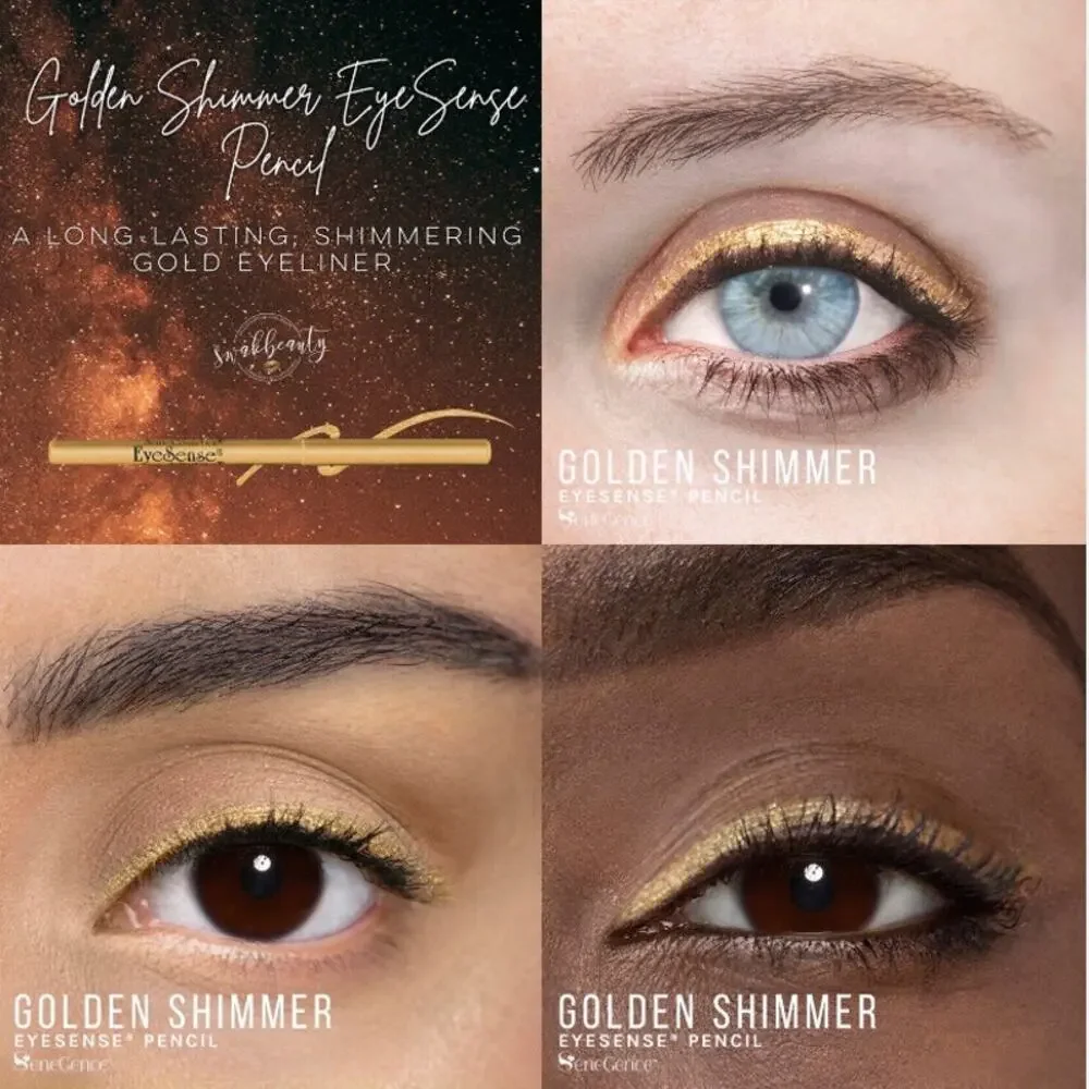 SeneGence Golden Shimmer Long Lasting Eyeliner Pencil New Sealed Twist Up Pencil